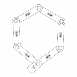 Abus Antifurto Pieghevole UGrip Bordo 5700 -Abus abus antifurto pieghevole ugrip bordo 5700 2