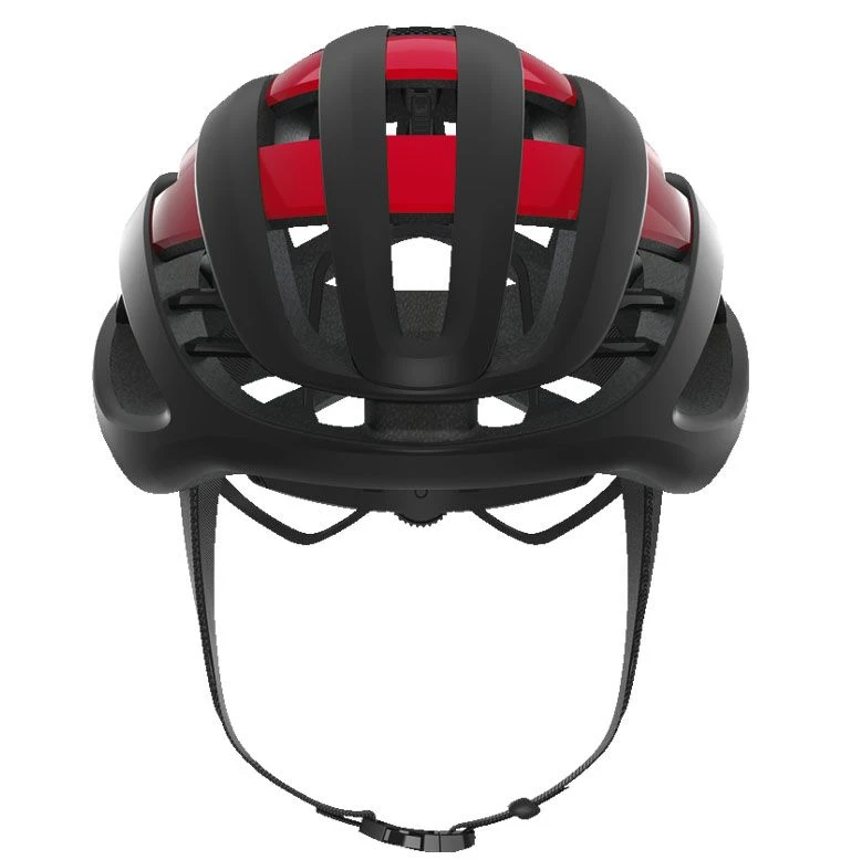 Abus Casco Airbreaker Nero/rosso 2 Abus Casco Airbreaker Nero/rosso - immagine 2