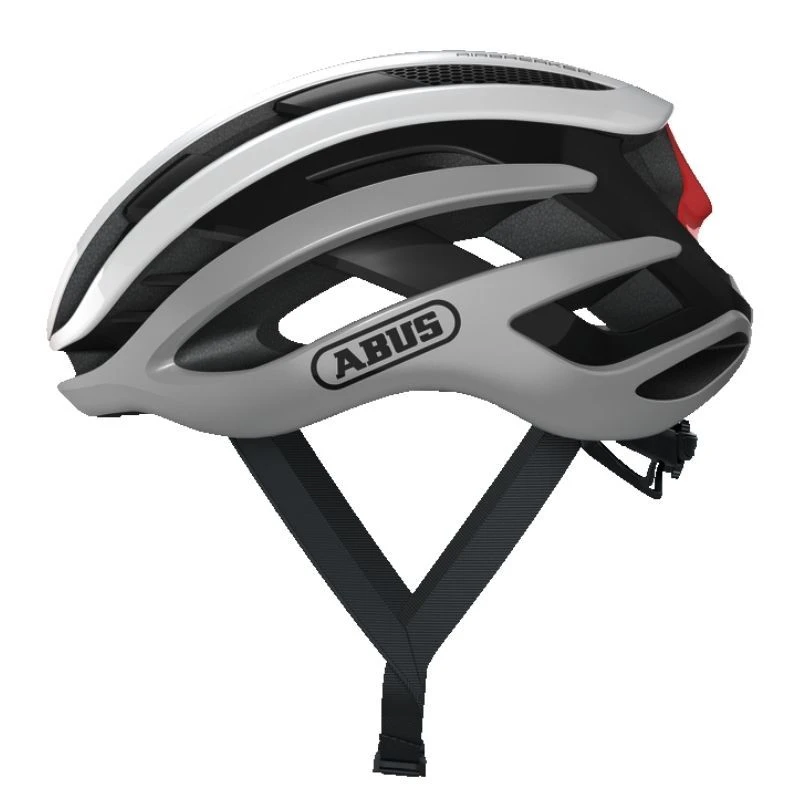 Casco Abus Airbreaker Argento/bianco 1 Casco Abus Airbreaker Argento/bianco