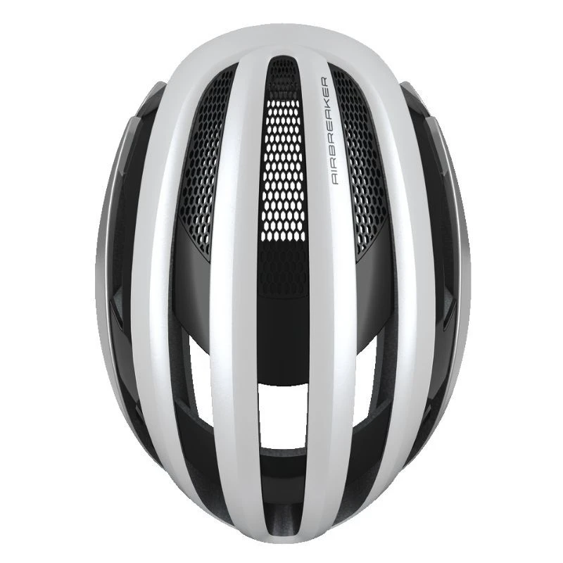 Casco Abus Airbreaker Argento/bianco 4 Casco Abus Airbreaker Argento/bianco - immagine 4