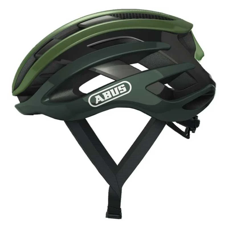 Casco Abus Airbreaker Verde/nero Lucido 1 Casco Abus Airbreaker Verde/nero Lucido