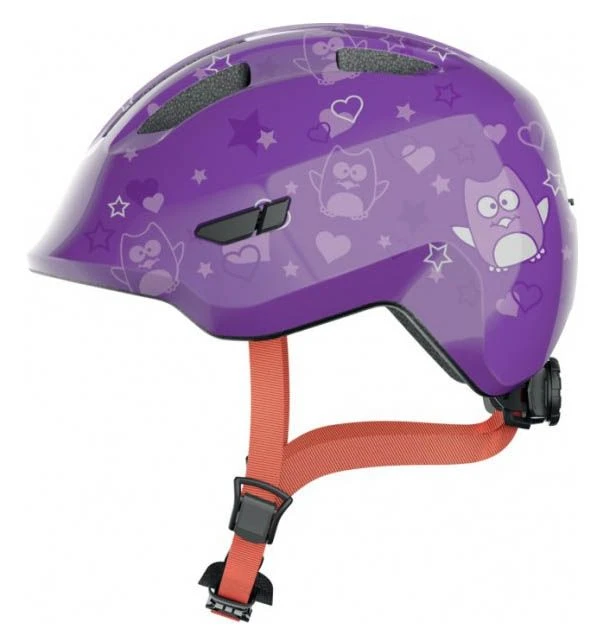 Casco Abus Smiley 3.0 Bambina Viola Star 1 Casco Abus Smiley 3.0 Bambina Viola Star
