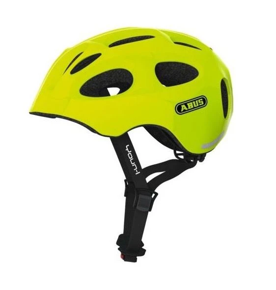Abus Casco Youn-I Bambino Giallo Fluo 1 Abus Casco Youn-I Bambino Giallo Fluo